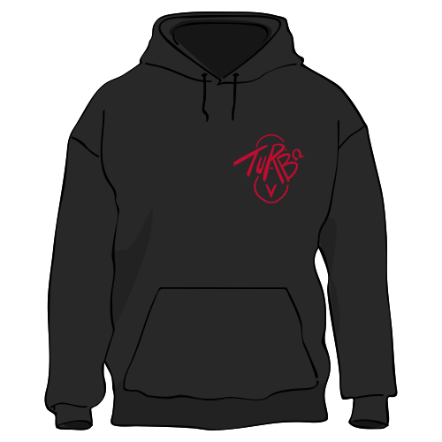 Gildan Heavy Blend Hooded Sweatshirt -- Black