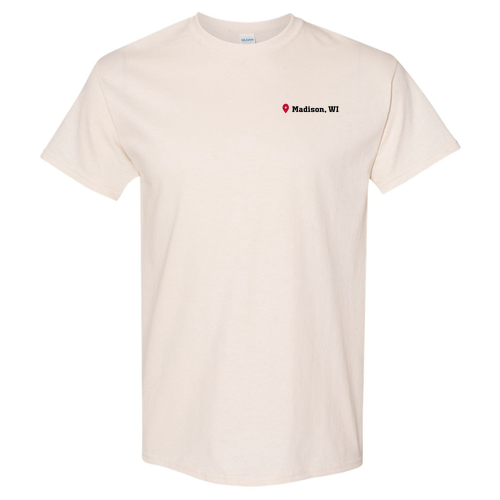 Gildan Heavy Cotton Basic T-Shirt -- Natural