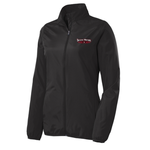Port Authority Ladies Zephyr Full-Zip Jacket -- Black