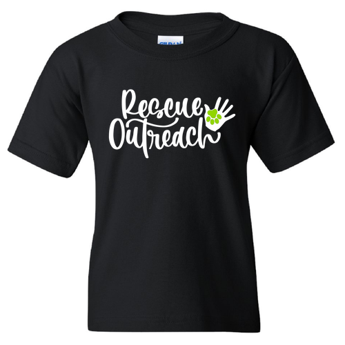 Gildan Cotton T-Shirt -- Youth Size, Black