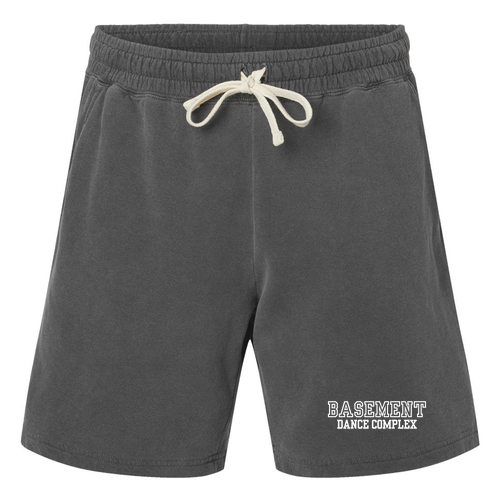 Garment-Dyed Lightweight Fleece Sweat Shorts -- Pepper