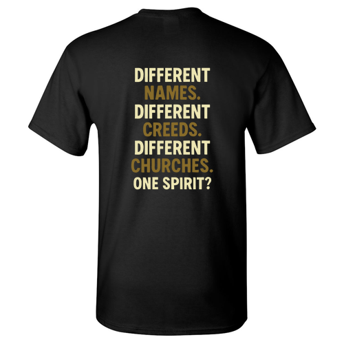 Divided Tee -- Black