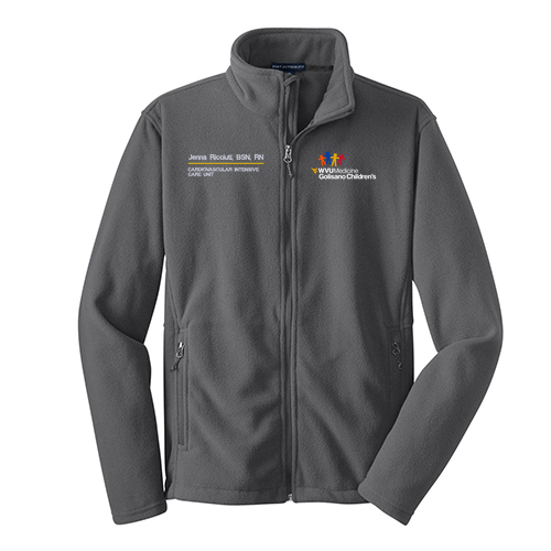 Port Authority Value Fleece Jacket -- Iron Grey