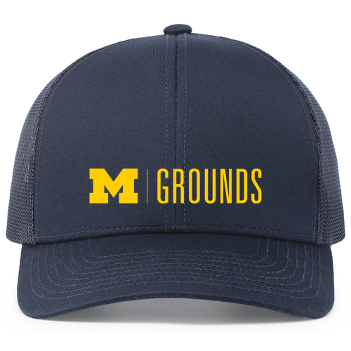 Pacific Headwear Trucker Mesh Hat -- Navy, $24