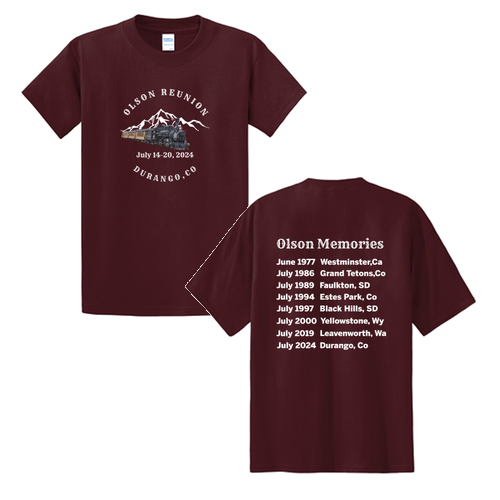 Port and Company Tall 100% Cotton Tee -- Athletic Maroon