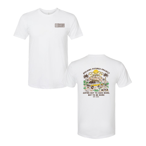 Next Level Mens TriBlend Tee (Van) -- Solid White