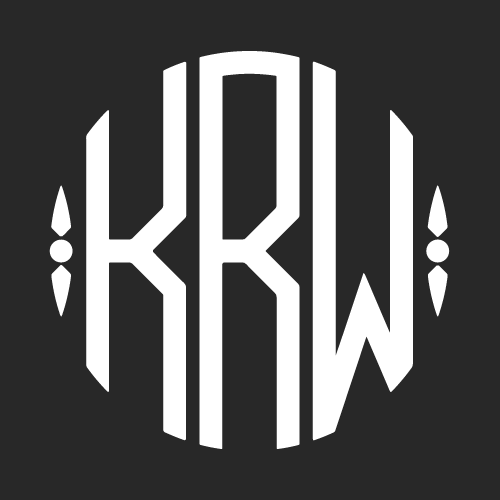 KRW Reunion 6-panel Twill Hat -- Black