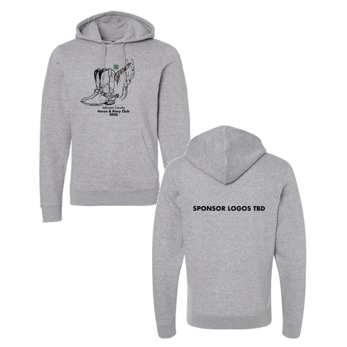 J America Unisex BTB Fleece Hooded Sweatshirt -- Oxford