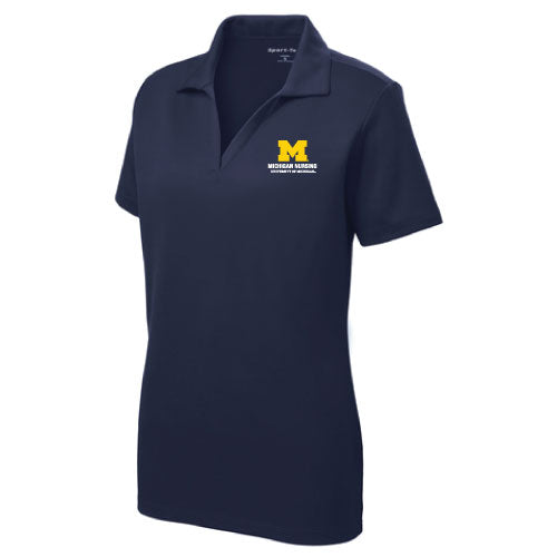 Ladies Sport-Tek PosiCharge RacerMesh Polo -- True Navy