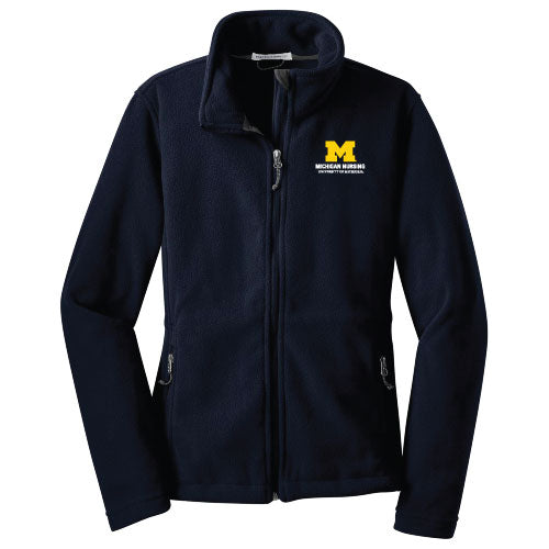 Ladies Port Authority Value Fleece Jacket -- True Navy