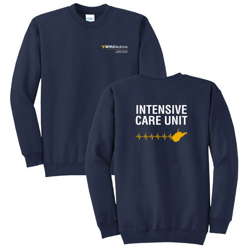 ICU Design Port and Company Classic Crewneck Sweatshirt -- Navy