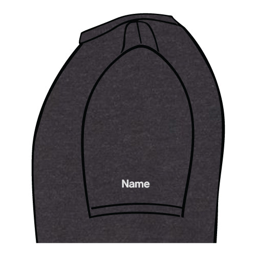 Mens/Unisex Bella Canvas Triblend Short Sleeve T-Shirt -- Black Heather Triblend