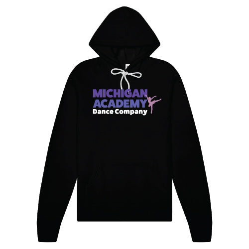 Mens/Unisex Bella Canvas Sponge Fleece Hoodie -- Black