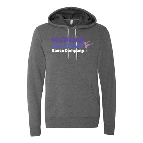 Mens/Unisex Bella Canvas Sponge Fleece Hoodie -- Deep Heather