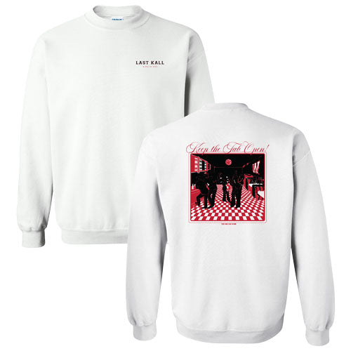 Gildan Heavy Blend Crew Neck Sweatshirt -- White