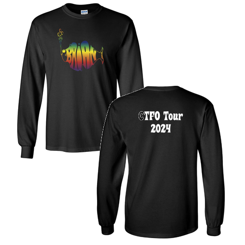 Gildan Ultra Cotton Longsleeve Basic T-Shirt -- Black