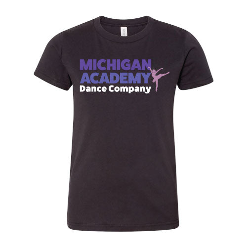 Youth Bella Canvas Short-Sleeve T-Shirt -- Dark Grey
