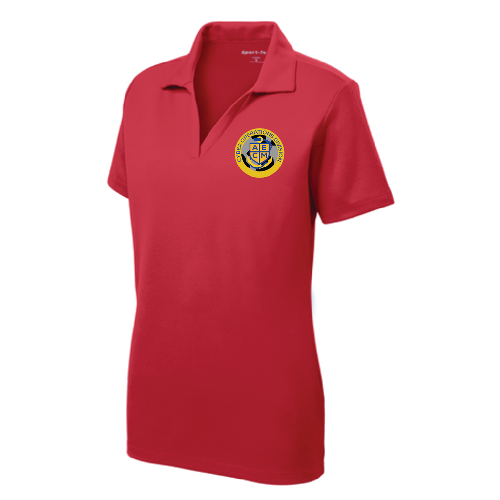 Sport-Tek Ladies PosiCharge RacerMesh Polo -- True Red