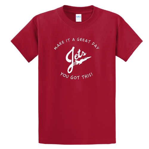 Port and Company Basic T-Shirt -- Red