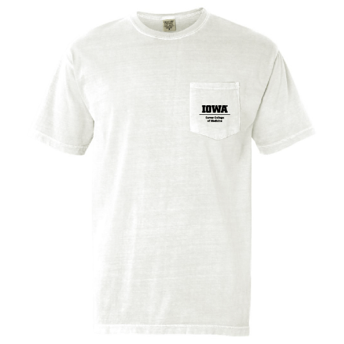 Comfort Colors Short Sleeve Pocket Tee -- White