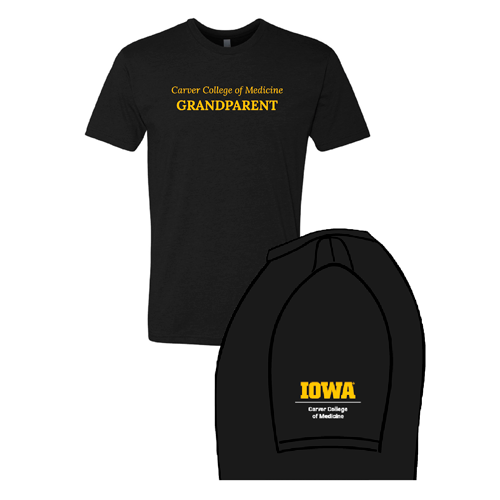 Next Level Mens CVC Crew CCOM Grandparent -- Black