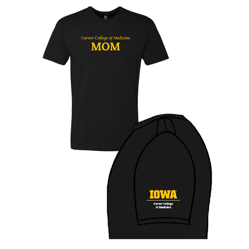 Next Level Mens CVC Crew CCOM Mom -- Black