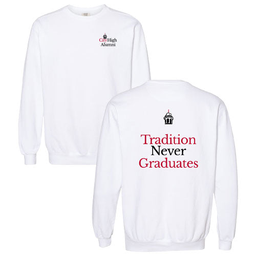 Comfort Colors Adult Crewneck Sweatshirt -- White