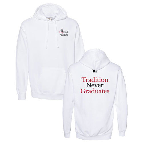 Comfort Colors Garment Dyed Hooded Pullover Sweatshirt -- White