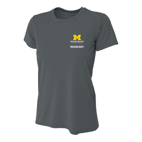Ladies A4 Cooling Performance Tee -- Graphite