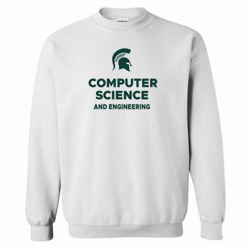 Gildan Heavy Blend Crew Neck Sweatshirt -- White