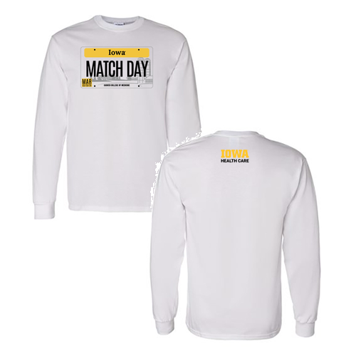 Gildan Heavy Cotton Longsleeve Basic T-Shirt -- White