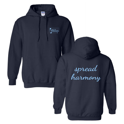 Gildan Heavy Blend Hooded Sweatshirt -- Navy