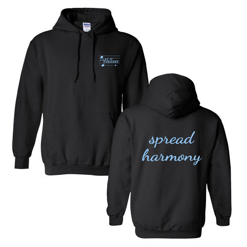 Gildan Heavy Blend Hooded Sweatshirt -- Black