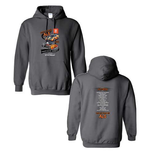 Gildan Heavy Blend Hooded Sweatshirt -- Charcoal