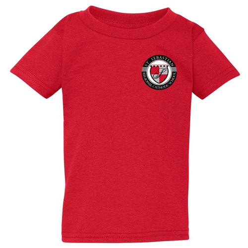 Toddler Red Cotton Shirt