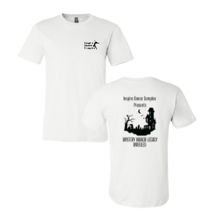 Mystery Manor Adult Tee -- White