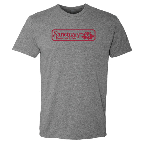 Next Level Mens CVC Crew -- Dark Heather Grey