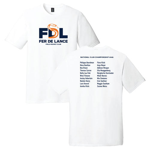 Mens/Unisex District Made Soft Perfect Tri Tee -- White, U14