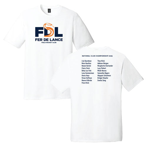 Mens/Unisex District Made Soft Perfect Tri Tee -- White, U16