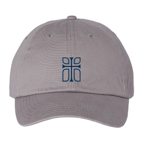 Valucap Bio-Washed Unstructured Hat -- Grey