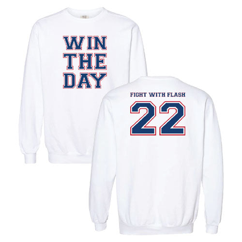 Comfort Colors Adult Crewneck Sweatshirt -- White