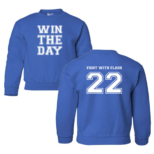 Gildan Heavy Blend Youth Crew Neck Sweatshirt -- Royal