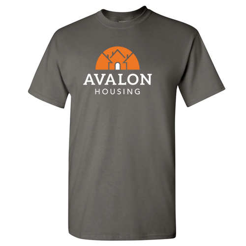 Mens/Unisex Gildan Heavy Cotton Basic T-Shirt -- Charcoal