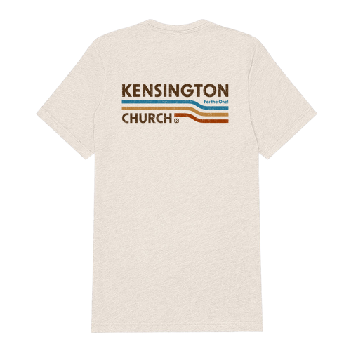 Kensington RETRO Bella Canvas T -- Oatmeal TriBlend
