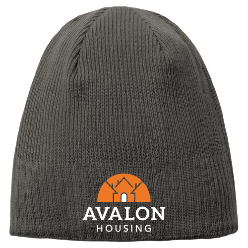 Mens/Unisex New Era Knit Beanie -- Slate Grey
