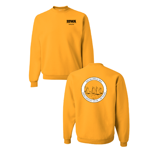 Jerzees 8 Oz., 50/50 Nublend Fleece Crew -- Gold