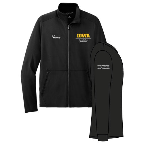 Port Authority Accord Stretch Fleece Full-Zip -- Black