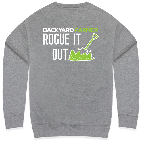 Rogue It Out Fleece Crewneck -- Carbon Grey