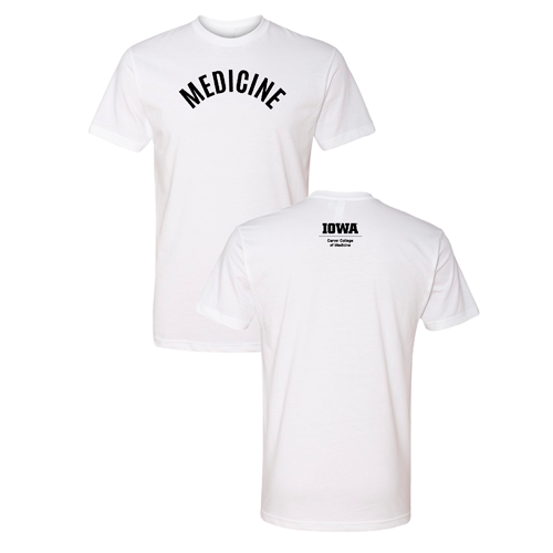 Arch Medicine Next Level Mens CVC Crew -- White