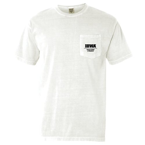 Comfort Colors Short Sleeve Pocket Tee -- White